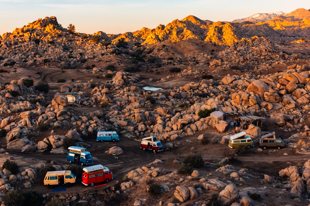California Offsite VW Camping