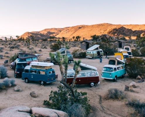 VW Camper Offsite from Orange County