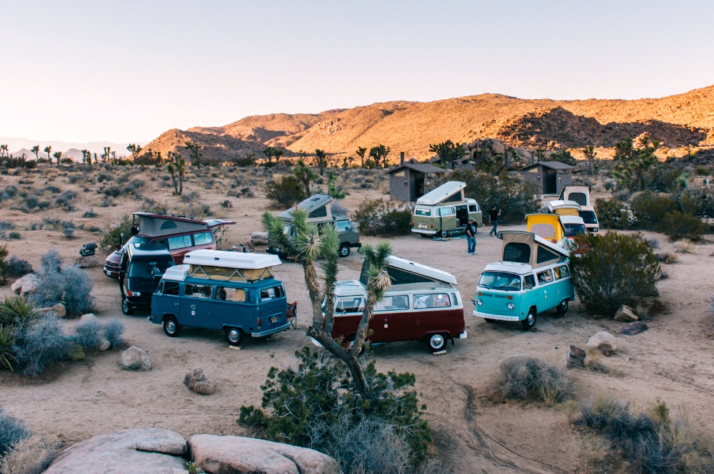 VW Camper Offsite from Orange County