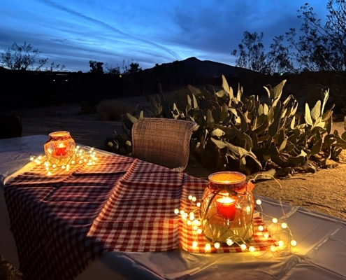 VW Camping Dinner Offsite