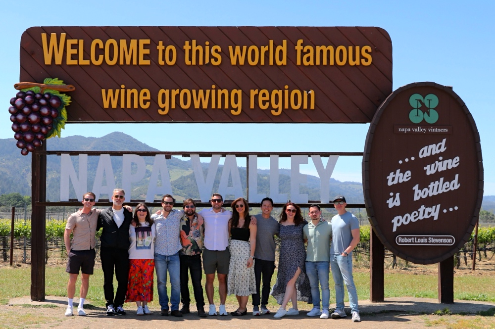 Napa Offsite with Sales Team