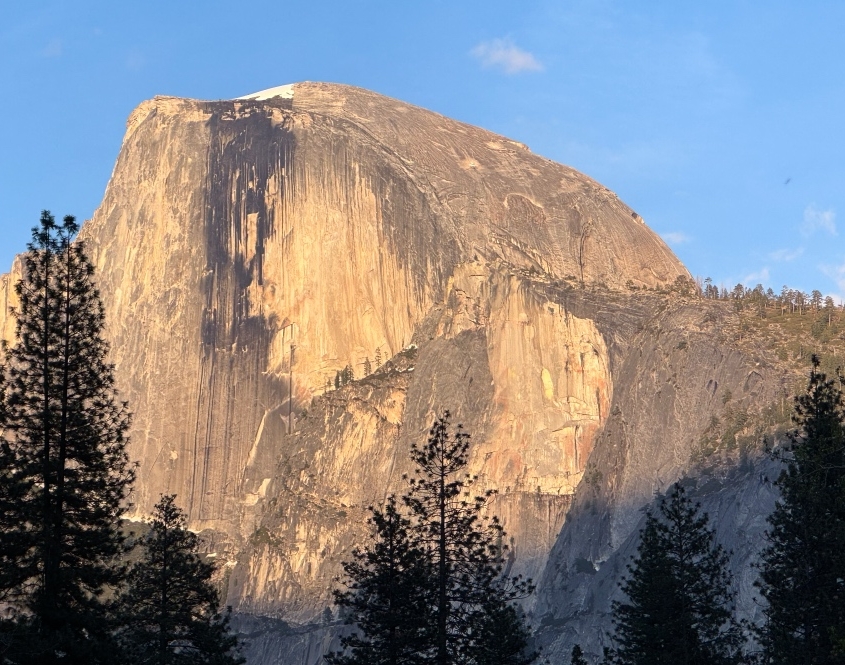 Yosemite Offsite Half Dome Sunset